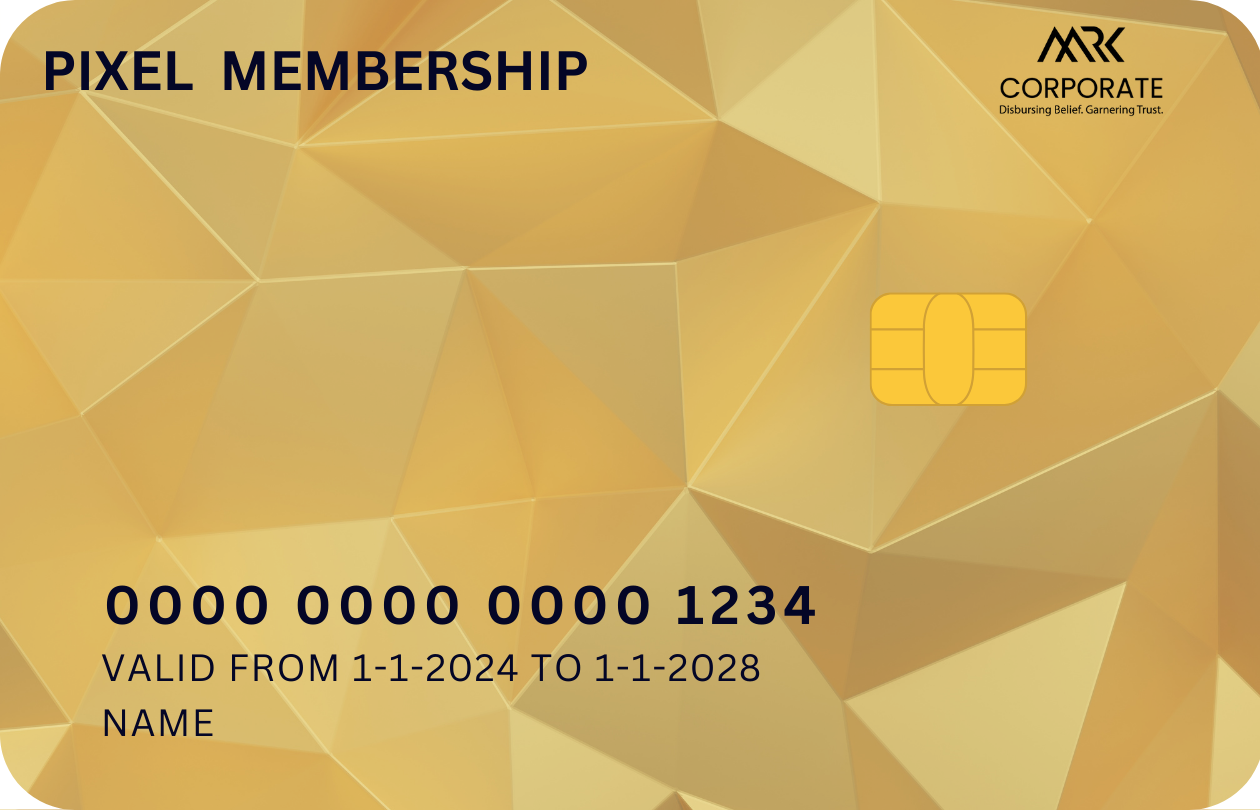 Pixel membership card